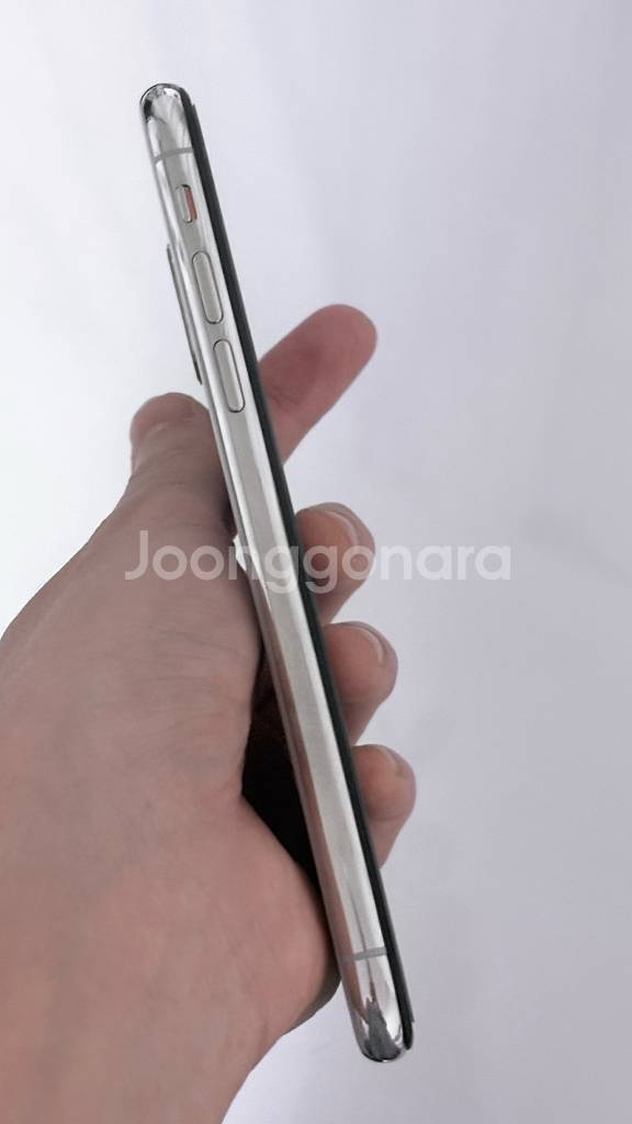 아이폰XS 256gb 실버 카메라 무음 북미판 S급--6