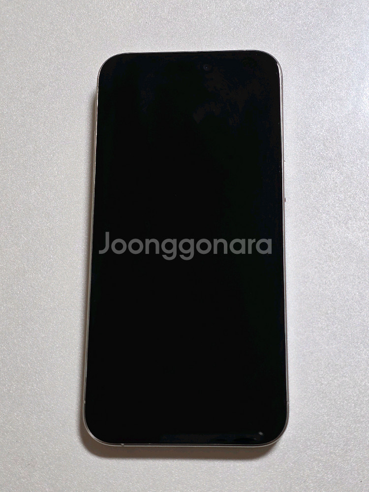 아이폰15 Pro Max 256GB 화이트티타늄--2