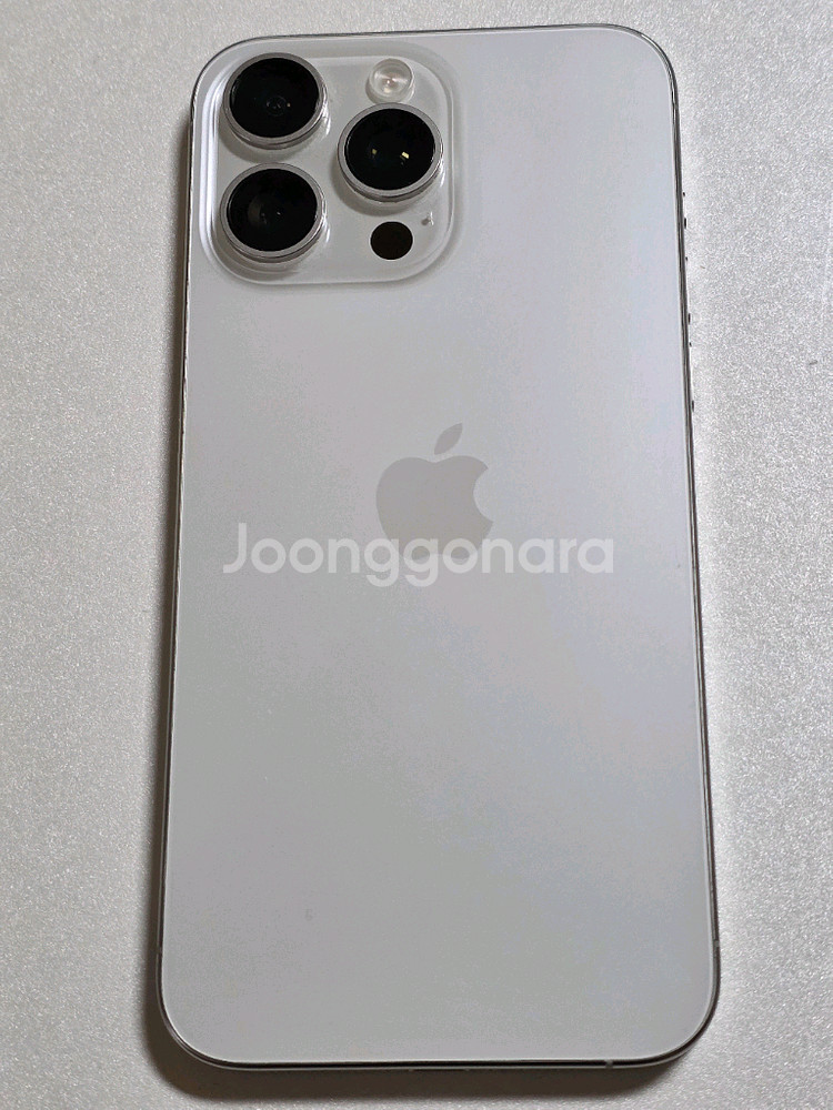 아이폰15 Pro Max 256GB 화이트티타늄--11