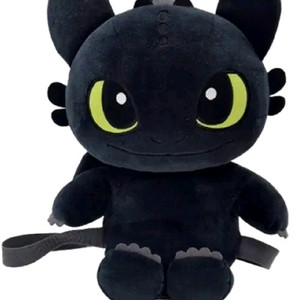드래곤길들이기 투슬리스 싯팅 인형 백팩 37cm