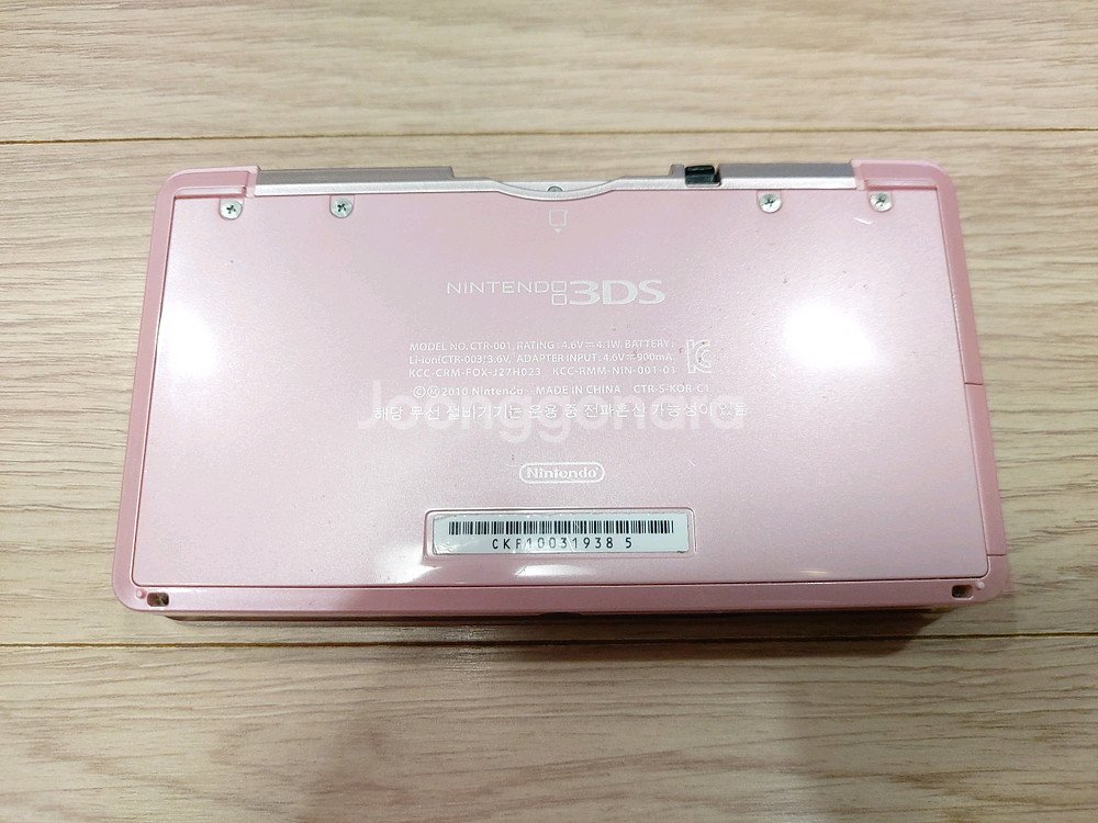 닌텐도3ds 핑크 한글판 + 튀동숲,마리오게임--5