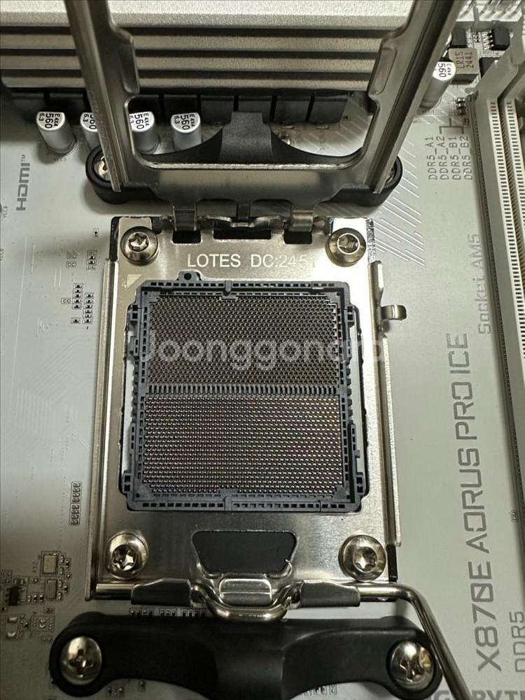 x870e aorus pro ice, 9800x3d세트--6