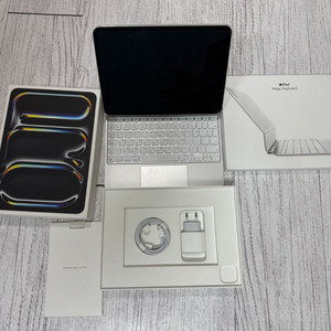 아이패드 프로 M4 11인치 실버 셀룰러 + 정품 매직