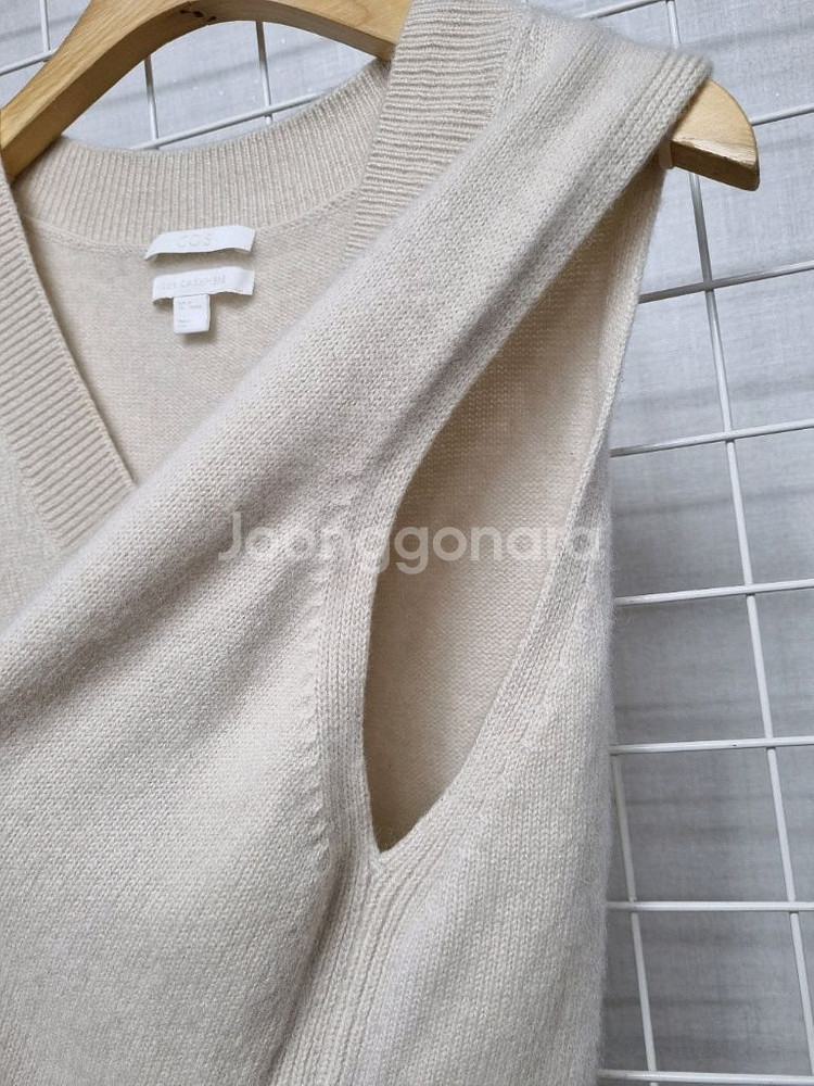 COS 코스 캐시미어 니트베스트 니트조끼--2