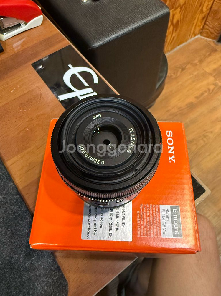 소니 FE 40mm F2.5 G 렌즈 SEL40F25G--0