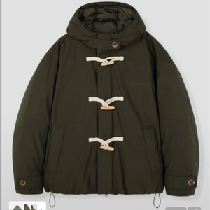 키뮤어 더플패딩 카키 S사이즈