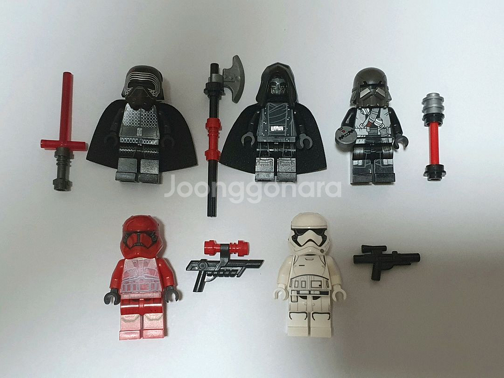 레고 75256 스타워즈 카일로렌 셔틀 피규어들 팝니다--0