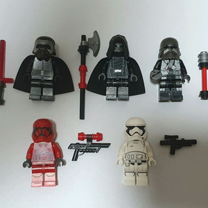 레고 75256 스타워즈 카일로렌 셔틀 피규어들 팝니다