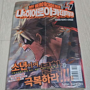 나의 히어로 아카데미아 7권 더블 특전 초판 미개봉 팜