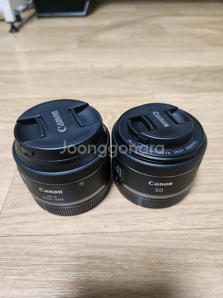 캐논 RF-S 7.8mm 듀얼렌즈+rf 50mm 렌즈--0