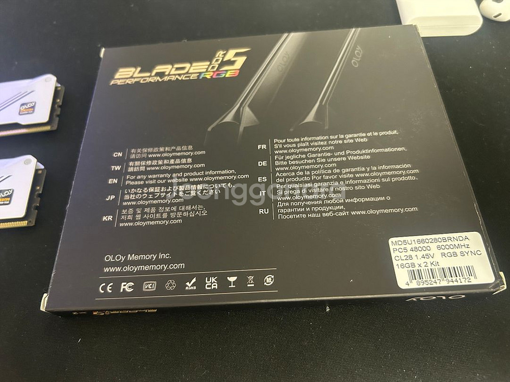 oloy ddr5-6000 cl28 램 정품 팝니다--1