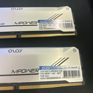 oloy ddr5-6000 cl28 램 정품 팝니다