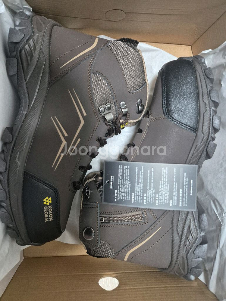코오롱 글로벌 안전화 KS 607 사이즈250--0