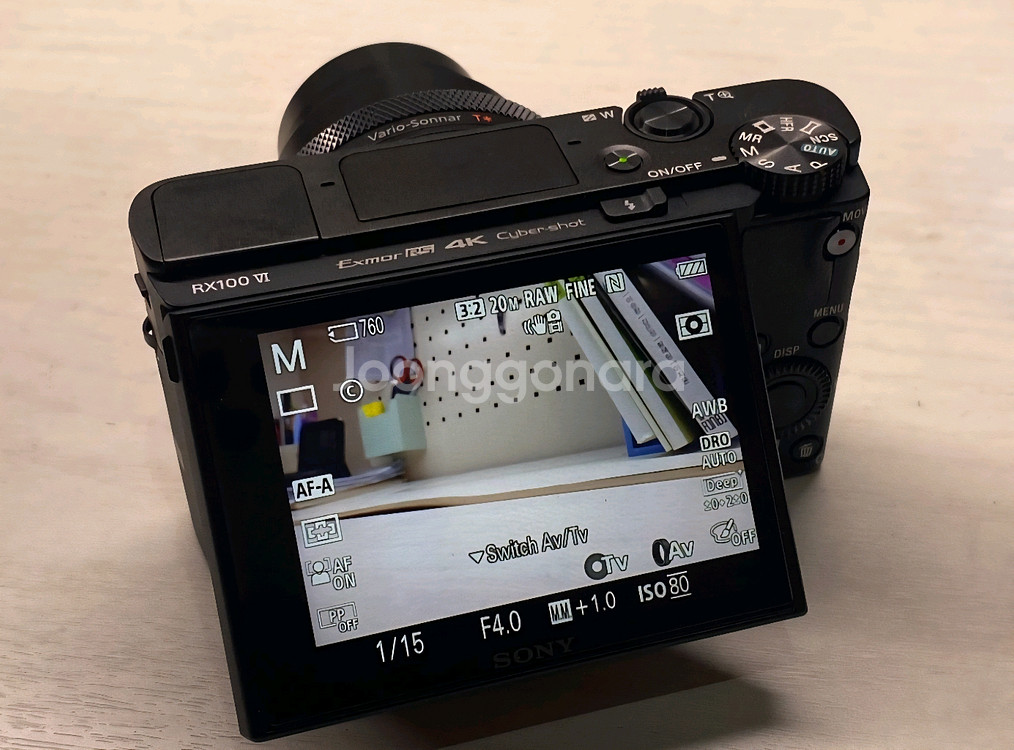 소니 rx100m6 디지털카메라--3