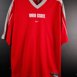 나이키 오하이오스테이트 빨강 반팔