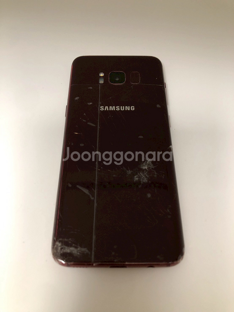 갤럭시 S8 레드 기기 판매(85373)--1