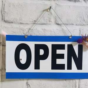 새상품)OPEN CLOSED 생화 프리저브드 시계