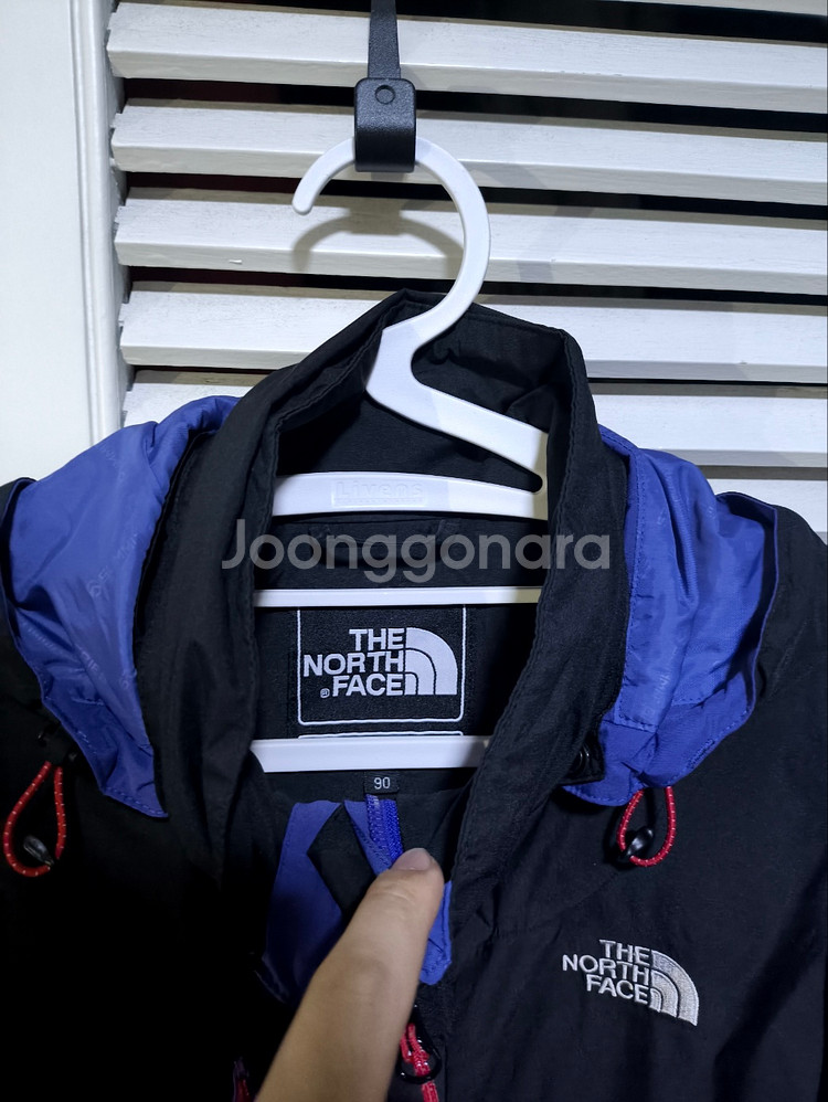 90 노스페이스 고어텍스 바람막이 집업 등산복--3