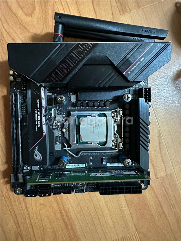 10400f, rog b560i, ddr4 8g, 수냉--1