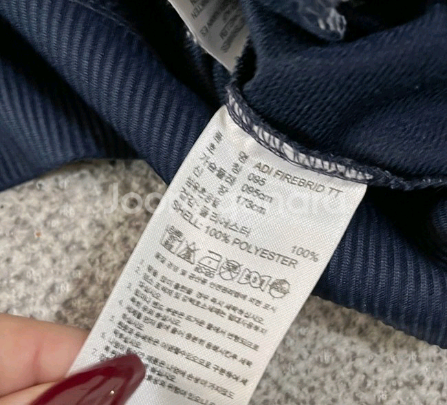 아디다스 파이어버드 네이비 트랙탑 져지집업 95/M--4