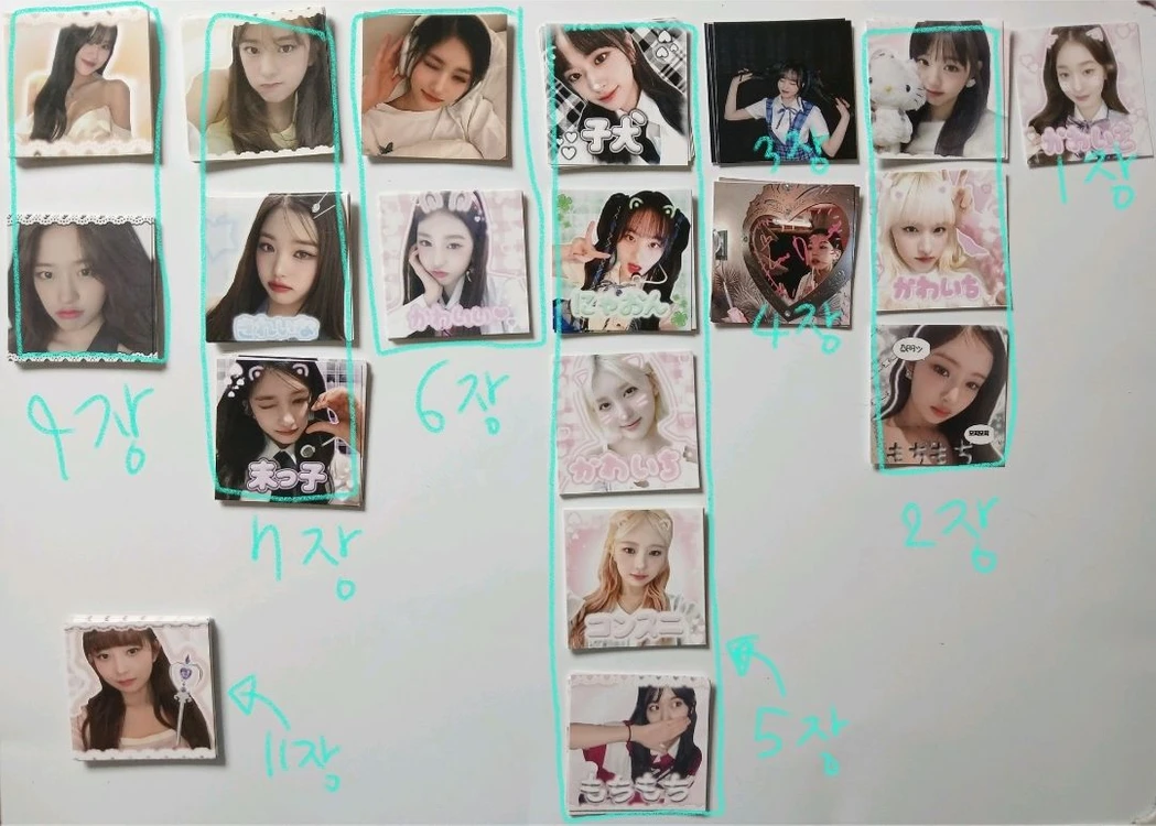 아이브 비공굿 외 스테이씨 뉴진스 오마이걸 뉴진스 포카 이미지