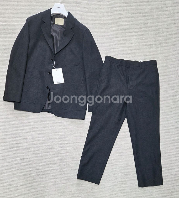 [3] 포터리 울 스포츠 셋업 다크그레이--0