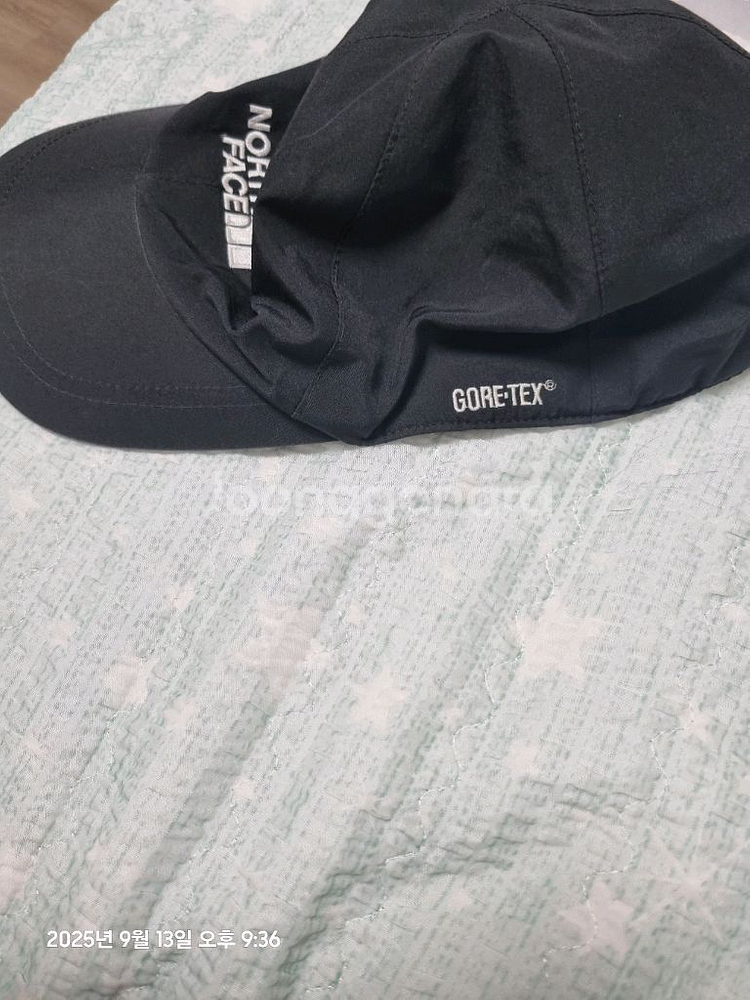 노스페이스 고어택스 블랙 볼캡--1