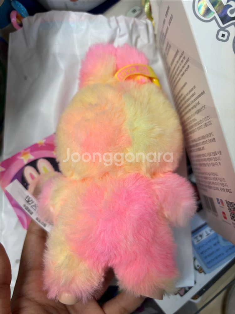 팝마트네 정품 라부부 하이라이트 인형 키링 충성--1