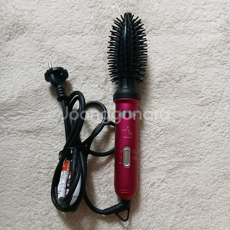 순수 헤어볼륨 브러쉬 회오리볼륨 고데기--0