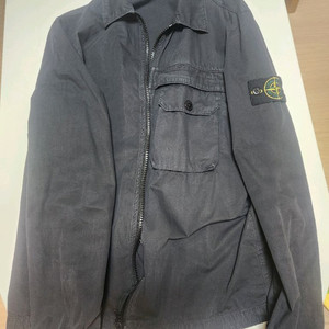 스톤아일랜드 올드이펙트 21FW 블랙 M