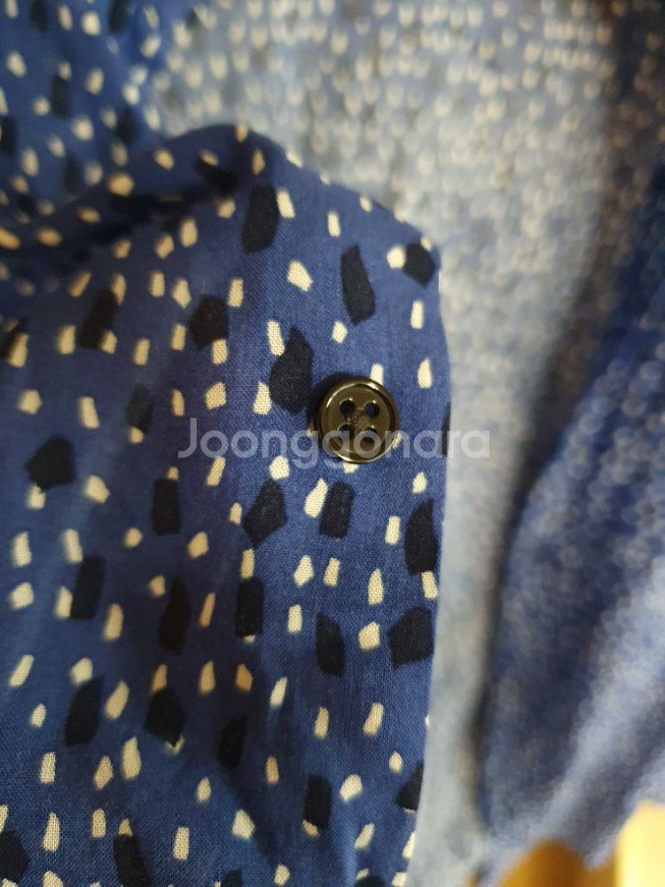 산드로 패턴 셔츠 M (100)--4