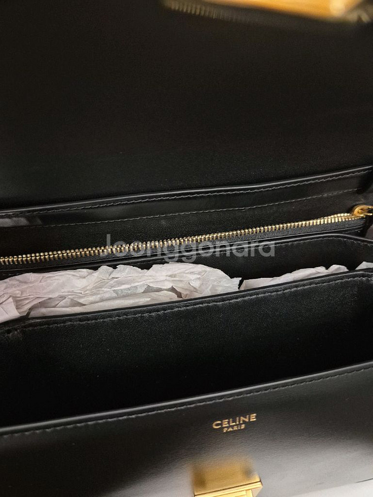 올드셀린느 클래식박스 블랙 미듐--3