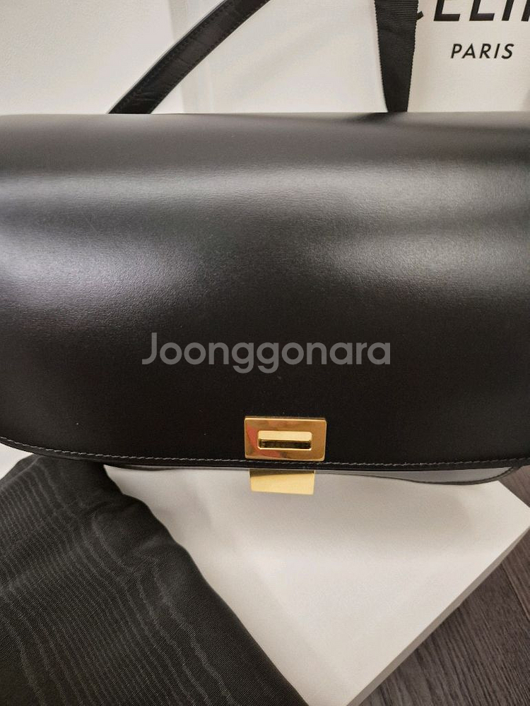 올드셀린느 클래식박스 블랙 미듐--4