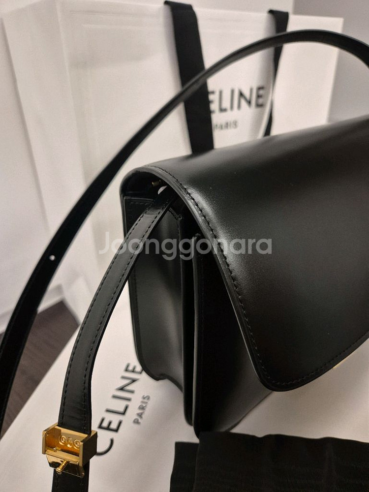 올드셀린느 클래식박스 블랙 미듐--8