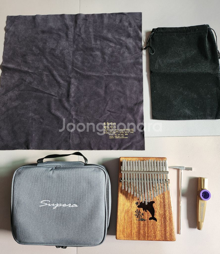 고급 칼림바 연주 카주 고품질 17키 휴대용 엄지 피아--0