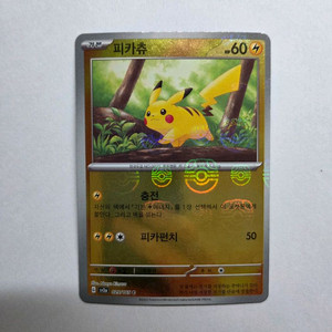 포켓몬카드 피카츄 마스터볼