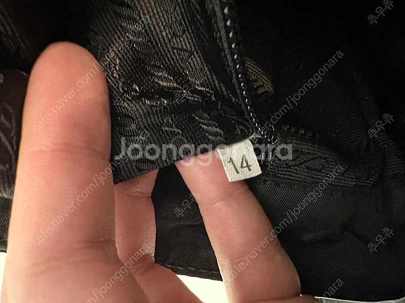 정품 프라다 포코노 체인백(정품보증서 포함)--7