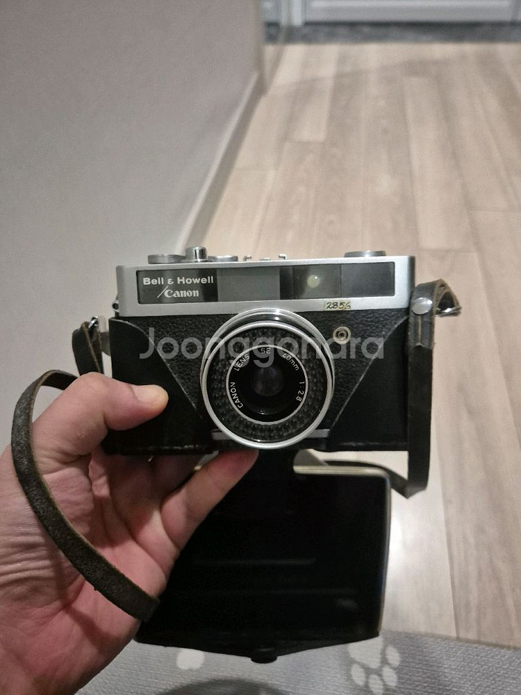 레트로 캐논 카메라--0