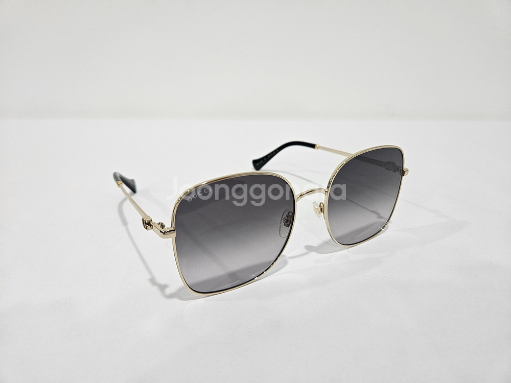 구찌 명품 오버핏 스퀘어 메탈 선글라스[정품/새상품]--2