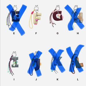 라부부 알파벳 키링 A-Z