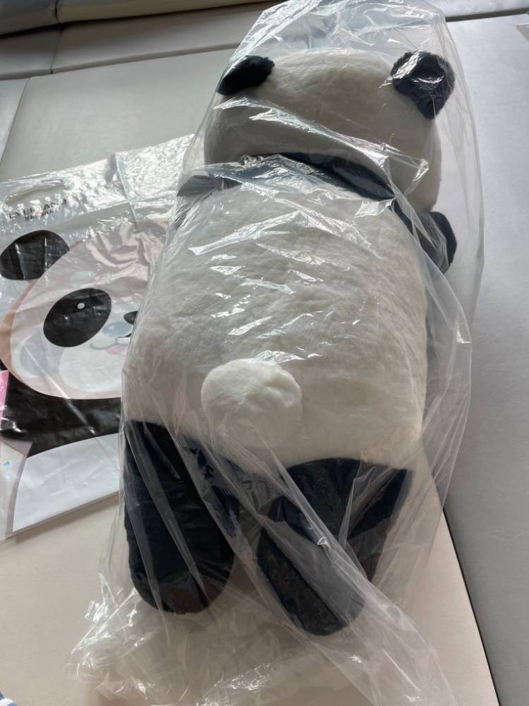 [새상품] 에버랜드 팬더 푸바오 인형/판다 라잉쿠션--2