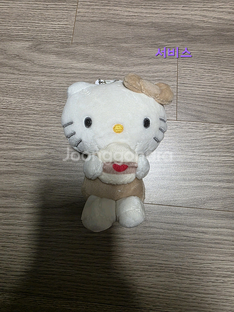 (새상품) 키티 한교동 랏소베어 키링 인형--5