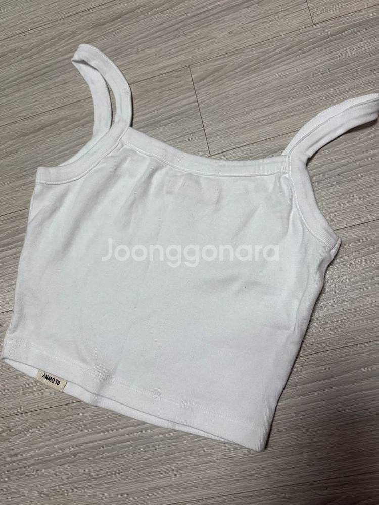 GLOWNY(글로니) 흰색 나시--2