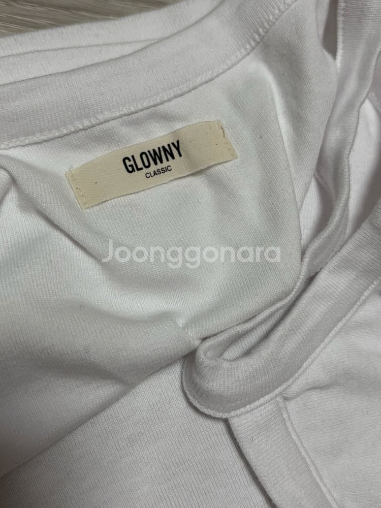 GLOWNY(글로니) 흰색 나시--1