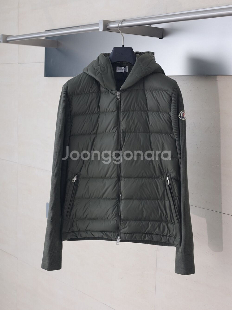 Moncler 남녀공용 후드 패딩 집업 자켓--0