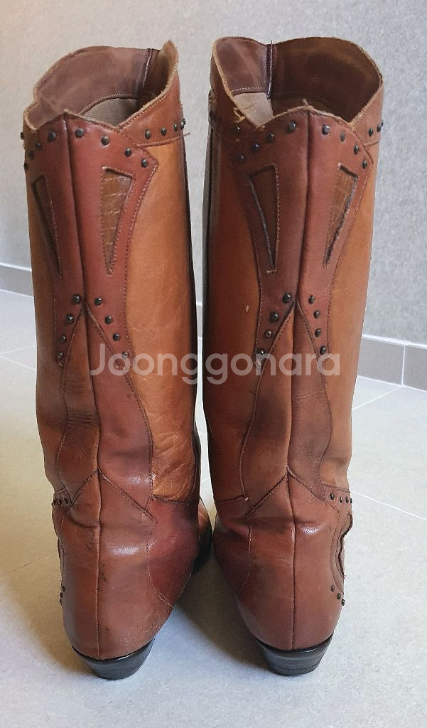 Palomino여성 가죽 롱부츠235--1