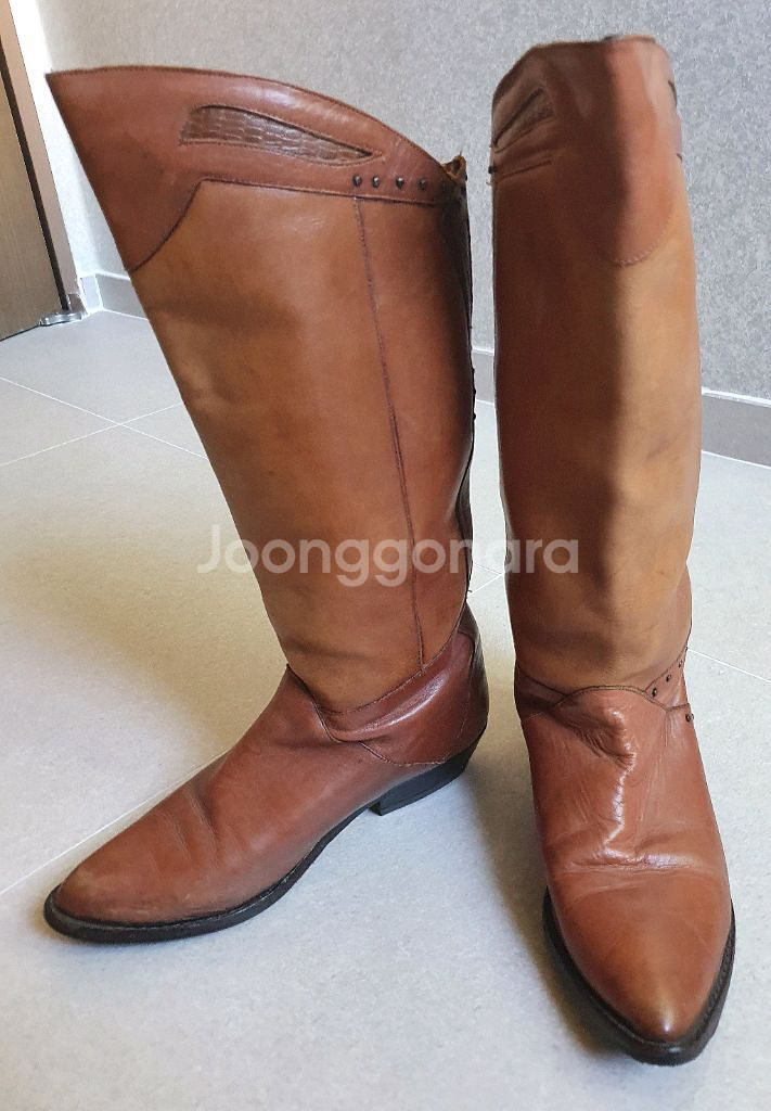 Palomino여성 가죽 롱부츠235--2
