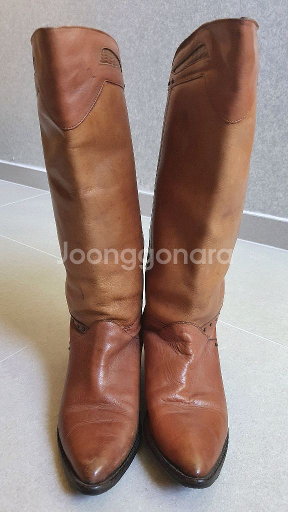 Palomino여성 가죽 롱부츠235--0