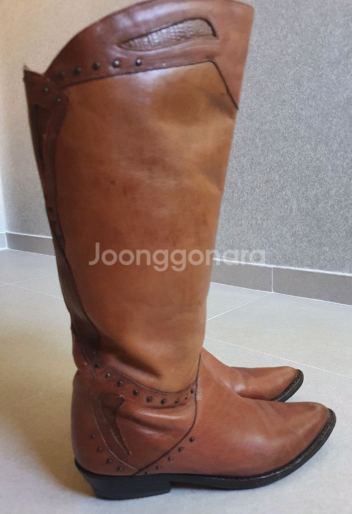 Palomino여성 가죽 롱부츠235--3