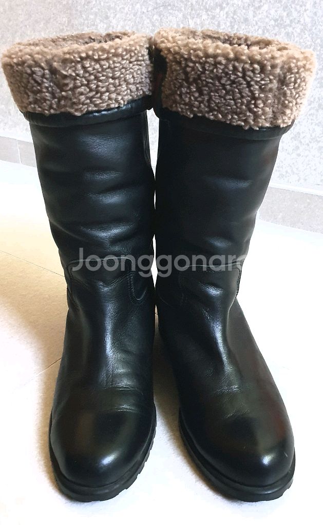 여성 롱부츠 블랙 36 1/2(235)--1